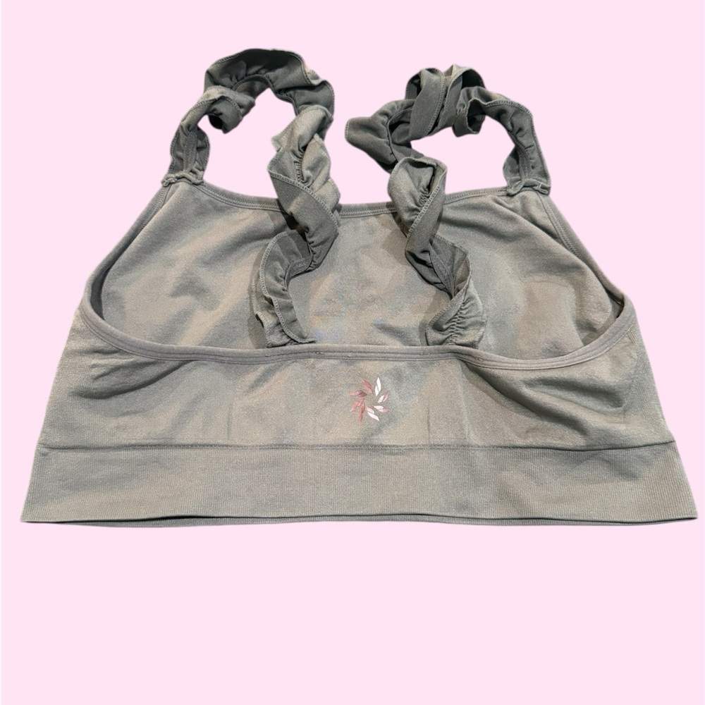 Olive green bralette